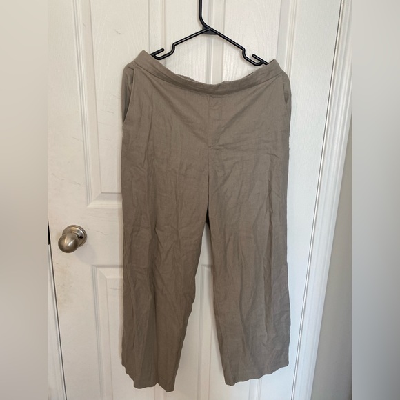 Old Navy Wide-Leg Linen Pants - Picture 3 of 6